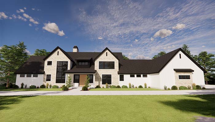 Jeremy Voigt Construction Wausau area custom home design rendering