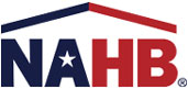 National Association of Home Builders blue and red logo